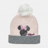 Beanie Disney Minnie Mouse with thick knitting and sequins one size (3-6 years)