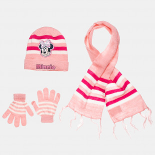 Set beanie-scarf-gloves Disney Minnie Mouse one size (1-5 years)