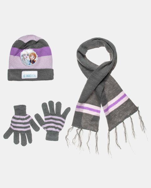 Σετ σκούφος-κασκόλ-γάντια Disney Frozen one size (1-5 ετών)