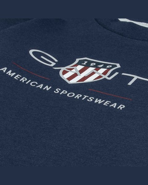 Long sleeve Gant top with print (12-18 months)