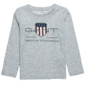 Long sleeve Gant top with embossed print (2-7 years)
