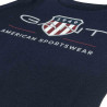 Long sleeve Gant top with embossed print (2-7 years)