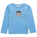 Long sleeve Gant top with embossed print (2-7 years)