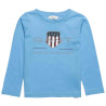 Long sleeve Gant top with embossed print (2-7 years)