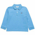 Long sleeve pique polo Gant top with embroidery (2-7 years)