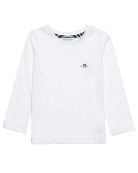 Long sleeve Gant top with embroidery (2-7 years)