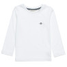 Long sleeve Gant top with embroidery (2-7 years)