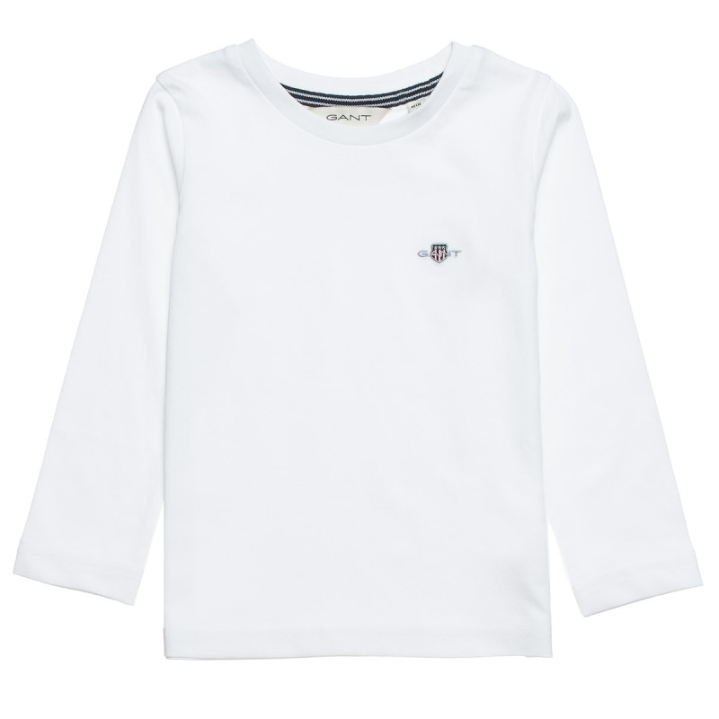 Long sleeve Gant top with embroidery (2-7 years)