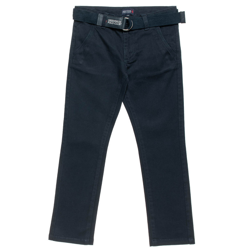 Chinos pants Greenwich Polo Club with belt (2-14 years)