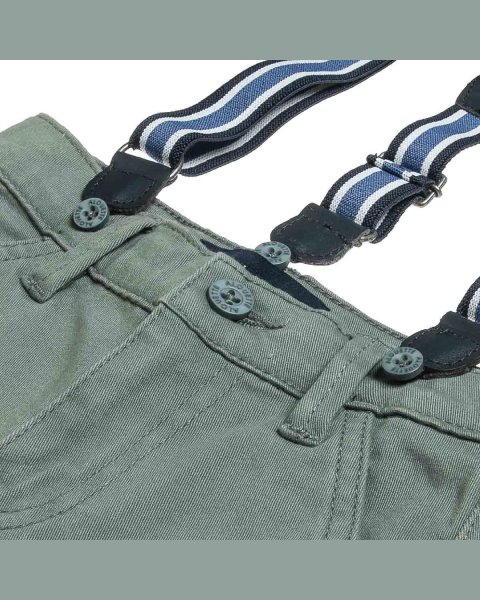Παντελόνι chinos με τιράντες (12 μηνών-5 ετών)