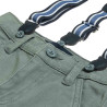 Παντελόνι chinos με τιράντες (12 μηνών-5 ετών)