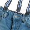 Denim pants True Blue with rips (12 months-5 years)