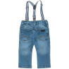 Denim pants True Blue with rips (12 months-5 years)