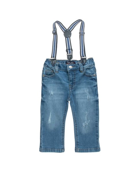Denim pants True Blue with rips (12 months-5 years)