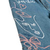Denim pants True Blue with embroidery (12 months-5 years)