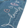 Denim pants True Blue with embroidery (12 months-5 years)