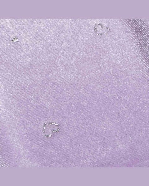 Κολάν βελουτέ με glitter καρδιές (12 μηνών-5 ετών)