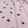 Corduroy dress with hearts (12 months-5 years)