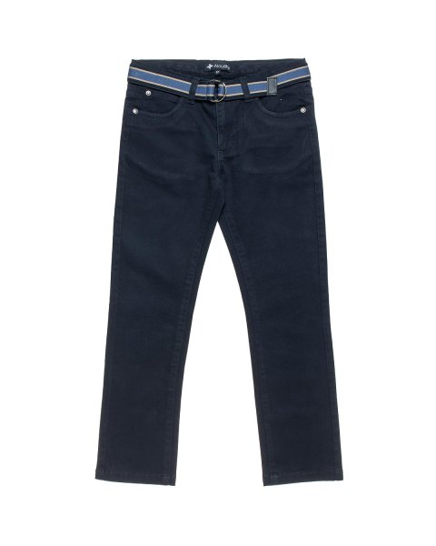 Chinos pants with belt (6-16 years)