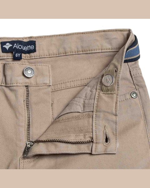 Παντελόνι chinos με ζώνη (6-16 ετών)