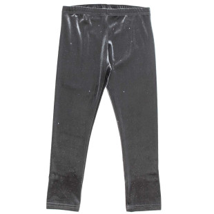 Leggings velour with glitter look (6-14 years)