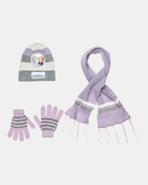 Set beanie-scarf-gloves Disney Frozen one size (1-5 years)
