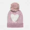 Beanie with pom pon and inner lining one size (1-5 years)