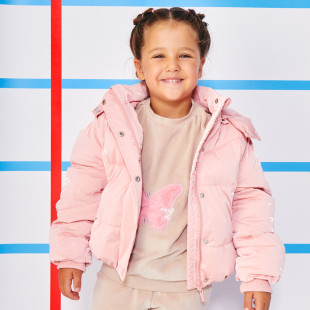 Puffer jacket with fleece lining (12 months-5 years)