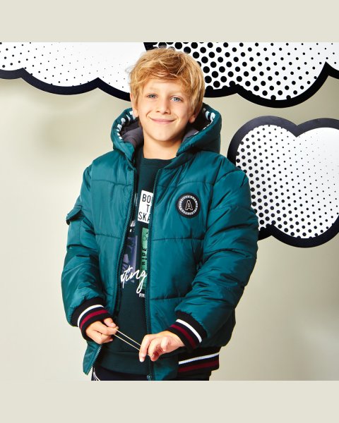 Μπουφάν με fleece επένδυση (12 μηνών-5 ετών)