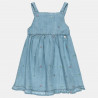 Φόρεμα τζιν 100% cotton με κεντήματα (9 μηνών-5 ετών)