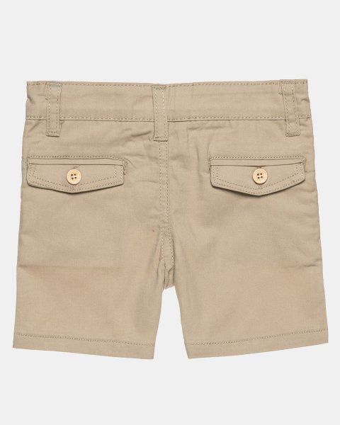 Set shirt with parrot pattern and chino shorts (6-18 months)
