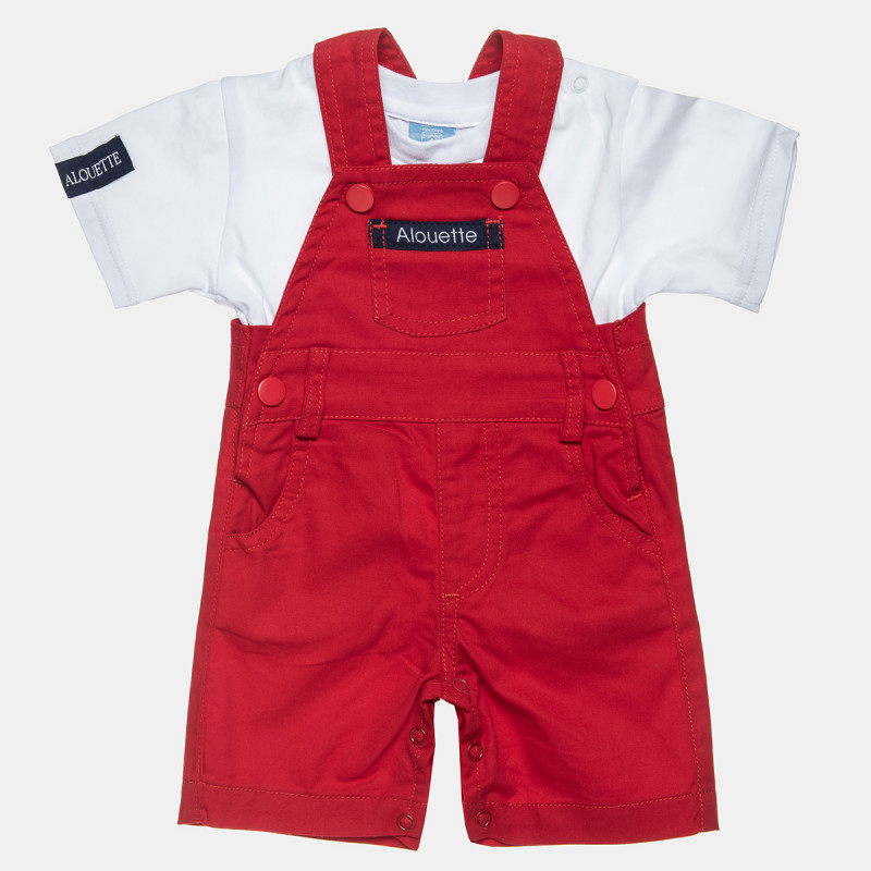 Set dungaree with t-shirt (3-18 months)