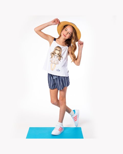 Shorts shorts in loose fit and elasticated waistband (6-14 years)