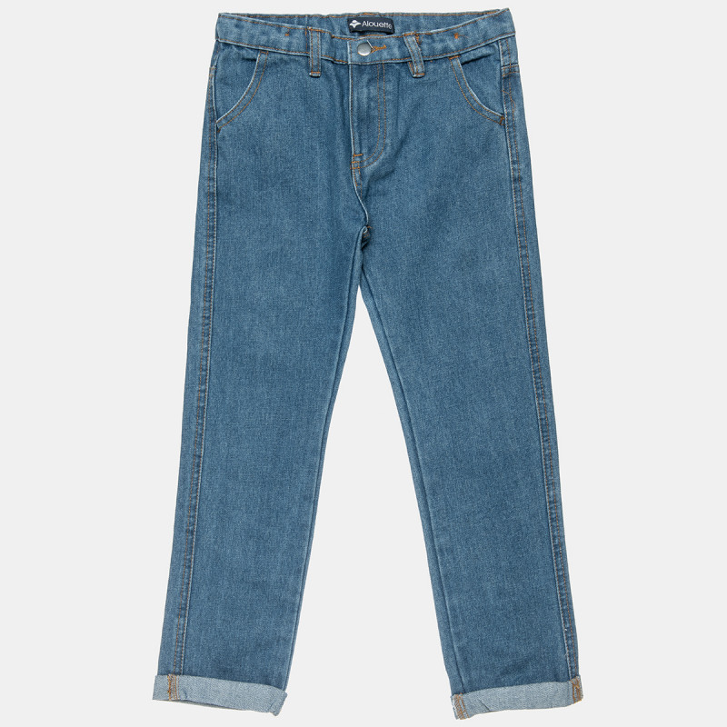 Straight fit jeans 100% cotton (6-16 years)