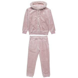 Set with fluffy texture and eco fur details (6-16 years)