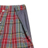 Skirt checkered with metallic buttons (4-14 years)