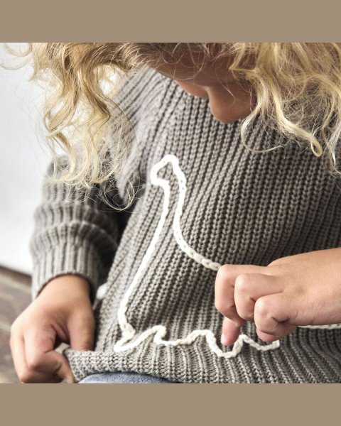 Πουλόβερ organic cotton Lil'Atelier (2-7 ετών)