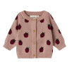 Ζακέτα organic cotton Lil'Atelier (1-18 μηνών)