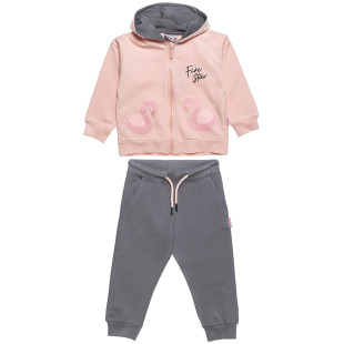 Tracksuit cotton fleece blend Five Star with embossed design (12 months-5 years)