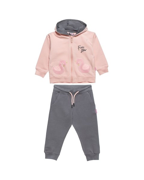 Tracksuit cotton fleece blend Five Star with embossed design (12 months-5 years)