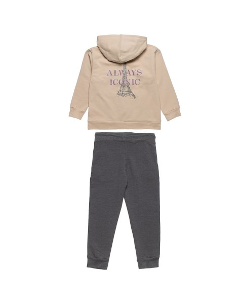 Tracksuit cotton fleece blend Five Star with embossed design (6-16 years)