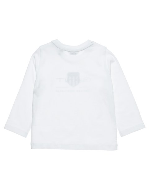Long sleeve Gant top with print (12-18 months)