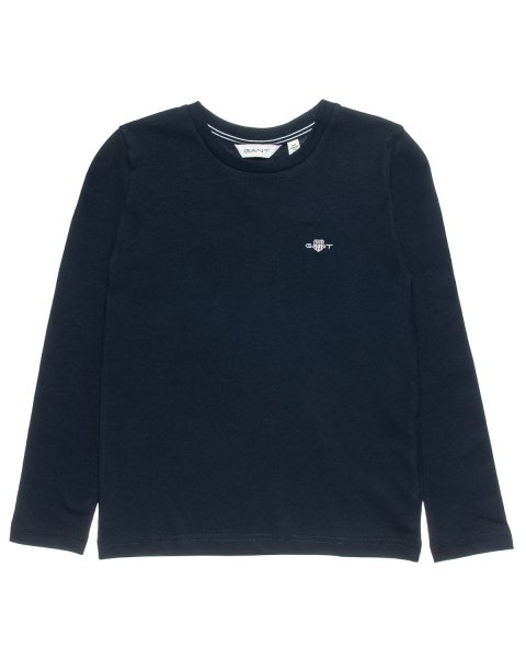 Long sleeve Gant top with embroidery (2-7 years)