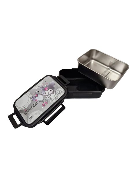 Lunch box stainless steel Kuromi Sketch 880ml