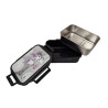 Lunch box stainless steel Kuromi Sketch 880ml