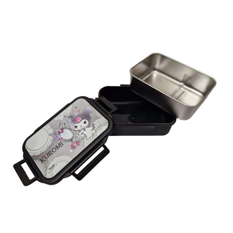 Lunch box stainless steel Kuromi Sketch 880ml