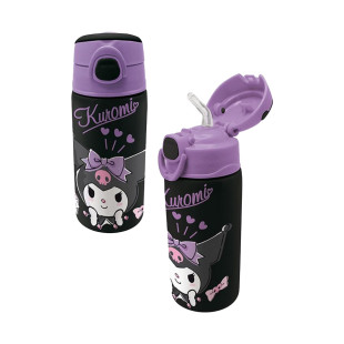 Water bottle stainless steel Kuromi Sketch 500ml