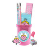 School set with pencil case The Lady Princess