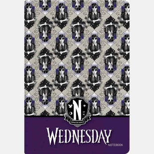 Puffy notebook Wednesday pattern