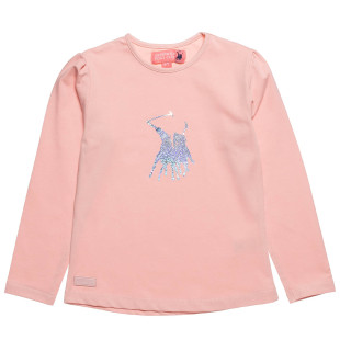 Top Greenwich Polo Club with shiny print (2-14 years)